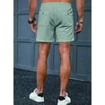 thumbnail image 4 of Alivor Men's Casual Shorts with Drawstring Waist, Lightweight Athletic Summer Lounge Shorts with Pockets, M-XXL, 4 of 7