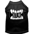 thumbnail image 4 of Mirage Pet Bite Me Screen Print Dog Shirt Yellow Lg, 4 of 9