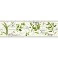 thumbnail image 5 of York Wallcoverings KH7038B Kitchen and Bath Aromatique Border, Tan/Red/Light Taupe/Green/Golden Glow, 5 of 5