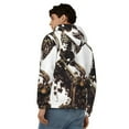 thumbnail image 4 of Naloa Skeleton Dance with Mushrooms Men’s Hoodies, Zip up Hoodie, Sweatshirts,Hoodies for Men Sizes S-3XL-XX-Large, 4 of 5
