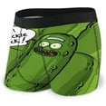 thumbnail image 1 of Rick and MortyPickle Men'S Boxer Briefs Microfiber Soft Lithe Stretch Boxers Briefs 2 Piece Set, 1 of 4