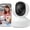 White 5MP, variant on E1 Pro(Black) 3K PT Indoor Camera for & Pet , Auto , 5MP Night Vision by F1.6 Aperture, Person/Pet/ Crying Detection, 2.4/5GHz , Two-Way Audio