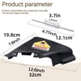 thumbnail image 2 of CSYANXING 731-07131 Mower Side Discharge Chute Polypropylene for 21 Mowers Grass Deflector for Mower, 2 of 3