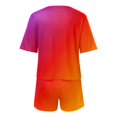thumbnail image 5 of Hiijoy Big Girls Tie Dye Outfits Short Sleeve T Shirt Shorts Clothes Set, Sizes 13-14Y, 5 of 5