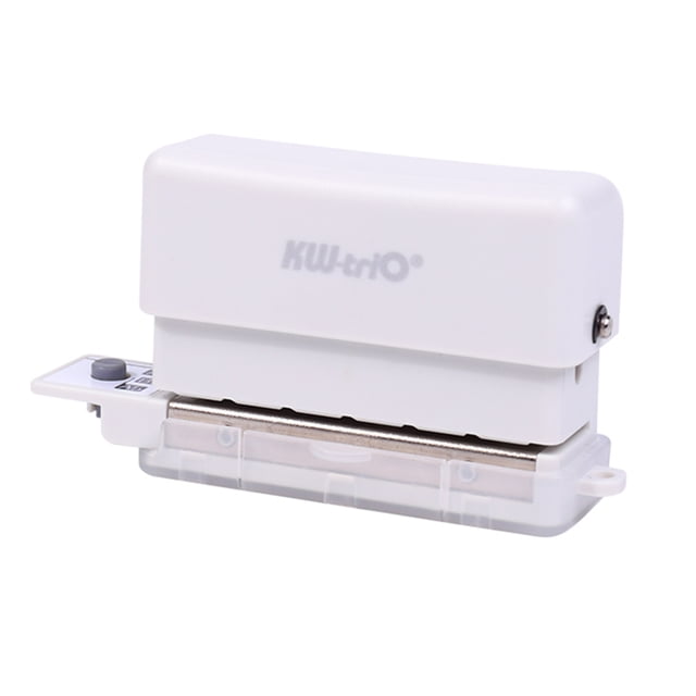 6-Hole Paper Punch Handheld Mini Puncher Support Multiple 20/26/30 Hole Punching 5.5mm Aperture for A4 A5 B5 Notebook Scrapbook Diary Planner Calendars Agenda Greeting Card DIY Office Home
