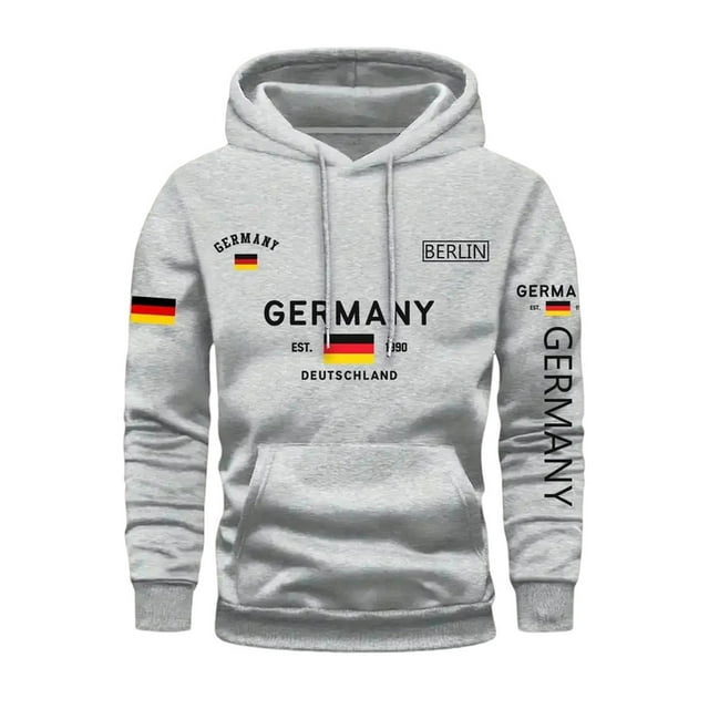 Men's Fall Winter Hoodie Sweatshirt with Drawstring Casual Comfort Fit for Daily Wear and Easy Styling