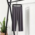 thumbnail image 2 of Anti-See-Through Leggings - Women's Summer Compression Shorts, Seamless Undershorts for Dress Protection | Yubnlvae | Summer Women's Elastic Tight Light Proof (Dark Gray | XL), 2 of 7