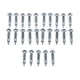 thumbnail image 3 of 25 piezas M4x32mm anclajes de yeso Metal placa de yeso cavidad fijaciones de pared anclajes de anclajes de pared seca para techos de yeso DYNWAVEMX anclajes de pared, 3 of 8
