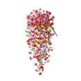 thumbnail image 2 of FastXmas Artificial Hanging Flowers for Outdoors, Hanging Plants Violet Vines UV Resistant for Wall Home Room Garden Wedding Indoor Outdoor Spring Summer Decoration(Purple), 2 of 6