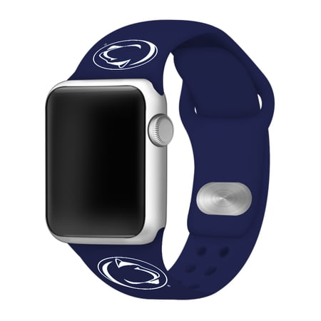 Penn State Nittany Lions Silicone Sport Watch Band for Apple Watch - 42mm NVY