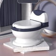 thumbnail image 1 of Silla De Baño Realista Para Bebé, Extraíble, Multifuncional Con Cepillo De Limpieza Para El Entrenamiento De Niños Pequeños, 1 of 7