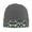 Deep Heather, variant on Gray Camouflage Print Winter Beanie Hats for Men Women Warm Cozy Knitted Cuffed Skull Cap Deep Heather
