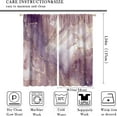thumbnail image 2 of Marble Curtains, Ombre Marble Texture Abstract Window Treatments for Living Room, Luxury Elegant Modern Blackout Purple Drapes 2 Panel Sets,42x54 Inch, 2 of 6