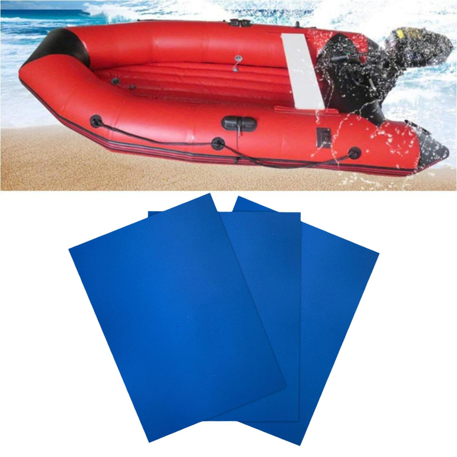 XMSound 2 Pack Kayak Patches Raft Patch PVC Inflatable Repair Rafts Waterproof Boat Repair Patches for Inflatable Raft Boat Canoe Kayak 