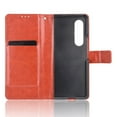 thumbnail image 3 of ELEHOLD Leather Wallet Case for Samsung Galaxy Z Fold 4 Folio Case with Card Slot Holder Pen Slot Wrist Strap Shockproof Scratch-Resistant Case for Galaxy Z Fold 4,Brown, 3 of 7