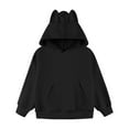 thumbnail image 2 of XXWXYD Trendy Teen Girls Long Sleeve Pullover Hoodie Casual Cute Sweatshirt Tops for Tween Girls 2-14T Cozy Fall Winter 2025 Fashion Outfits Wear, 2 of 8