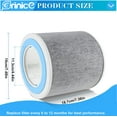 thumbnail image 3 of Home Times HP102 H13 True HEPA Air Filter, Compatible with Shark HC452 & HP100 Series, 3 of 7