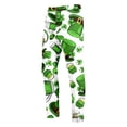 thumbnail image 7 of Festive St. Patrick's Day Print 3 Piece Suit Set - Men's Green Clover Printed Button Closure Suit with Matching Trousers and Vest, 7 of 7