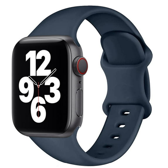 BXUXOHS (1/4Pack) Silicoen Sport Band for Apple Watch Bands 44mm 45mm 41mm 40mm 38mm 49mm 42mm Elastic Adjustable Wristbands Strap Accessories for iWatch Series Ultra 8 7 SE 6 5 4 3 2 1 Nike