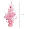 thumbnail image 1 of Arbre de Noël Rose, Petits Ornements de Bureau, 1 of 2