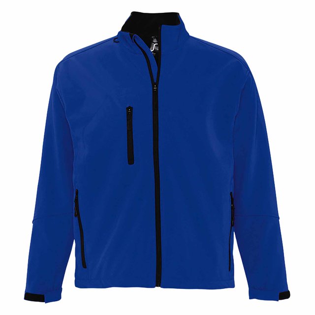 SOLS - Chaqueta soft shell Modelo relax hombre caballero (transpirable, cortavientos y resistente al agua) (Azul Real) SOLS UTPC347_royalblue