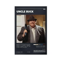 Movie Posters Uncle Buck Living Room Bedroom Study Decoration Canvas Poster