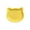 Yellow, variant on Virelaxpo Molded Cat Face Shaped Pet Food Dish 6.1 x 4.7 Inch Wide Shallow Rim Non Skid Base for Kibble Wet Food