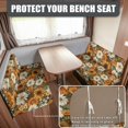 thumbnail image 2 of Uorisanigo RV Dinette Cushion Covers Booth Set Replacement Sunflower Daisy Couch Cushion Slipcovers Camper Seat Cover 2 Piece Washable RV Bench Seat Covers for Dinette, 2 of 7