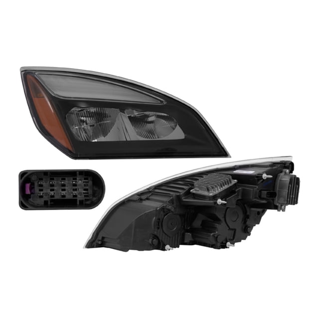 Faro DEPO Cascadia 2019 A 2021 Freightliner Derecho Con Módulo Leds
