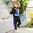thumbnail image 4 of Jeccie Toddler Baby Boys Clothes Pant Set Long Sleeve Hoodie Tops and Pants Set Spring Sweatsuit,Astronaut - 3-4 Years, 4 of 9