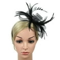 thumbnail image 2 of Diadema de s diadema diadema diadema accesorios de vestuario para fiesta de té, iglesia de bodas, , cócteles Zulema Mujeres Flapper Headband, 2 of 8