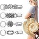 thumbnail image 2 of Hat Clip On Bag For Travel Hat Holder Outdoor Hat Keeper Clip Camping Hiking Mul, 2 of 4