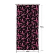 thumbnail image 5 of Breast Cancer Shower Curtain 36"x72" ,Bathroom Decorative Shower Curtains Set with 12 Hooks,Modern Waterproof Washable Shower Curtain, 5 of 6