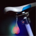 thumbnail image 5 of Bolas de silicona con forma de corazón Luz trasera para bicicleta Luces de emergencia LED Lámpara de huevo para asiento de alquiler impermeable de noche, 5 of 5