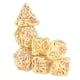 thumbnail image 5 of Juego de Dados ANGGREK Poliédrico Hueco Dorado Portátil, 5 of 8