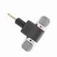 thumbnail image 1 of Mini Micrófono, Micrófono Externo De Mano Profesional, Micrófonos Con Mini Micrófono De 3,5 Mm, Micrófono Estéreo Digital Para Grabación De Vídeo, Creador De Contenidos, 1 of 7