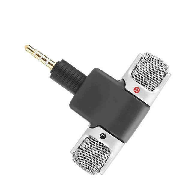 Mini Micrófono, Micrófono Externo De Mano Profesional, Micrófonos Con Mini Micrófono De 3,5 Mm, Micrófono Estéreo Digital Para Grabación De Vídeo, Creador De Contenidos