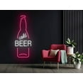 thumbnail image 3 of Glowneon Cold Beer Party Pub Neon Signs, Bar Pub Led Light Decor, 3 of 4