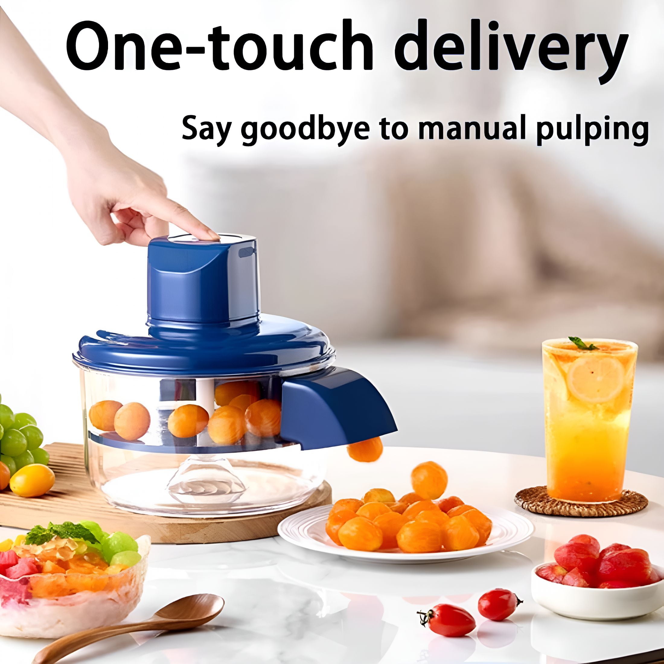 ZEPARO Electric Peeler Machine for Garlic,Grapes&Tomatoes - Rechargeable Automatic Fruit Skin Remover,Gentle Peeling Kitchen Tool with Dishwasher-Safe Parts