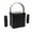 Black_Orange, variant on Karaoke Machine with 2 Wireless Mics, Portable Bluetooth Speaker for TV Singing, Home Party & Gifts for Adults, Kids, Boys & Girls Black