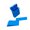 Blue, variant on Lerpwige Weather Resistant Golf Swing Aid Ergonomic Golf Swing Corrector Practice