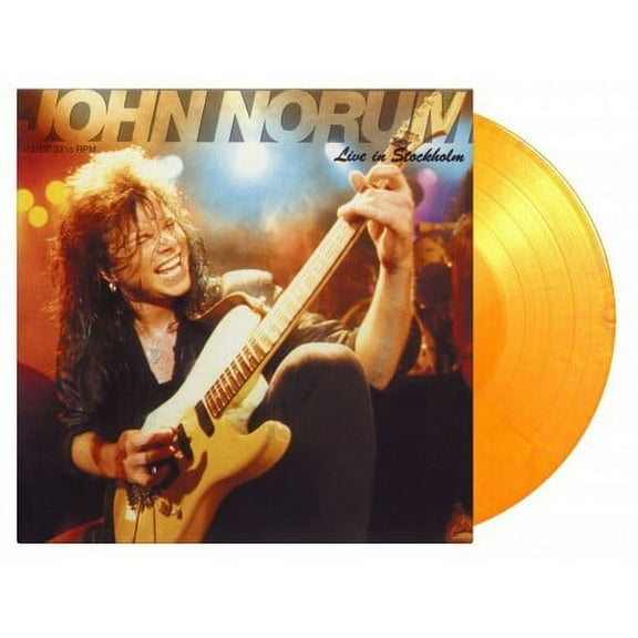 John Norum - Live In Stockholm - Limited 180-Gram 'Flaming' Orange Colored Vinyl