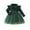 02-Green, variant on Atogsazn Baby Girls Dress Toddler Ruffle Long Sleeve Ribbed Dresses with Mesh Skirts Fashion Clothes 01-Blue 2-3 Years