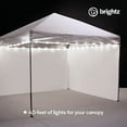 thumbnail image 2 of Brightz 40’ x 10’ White Outdoor Canopy, Battery Powered LED Light Rope, 2 of 3