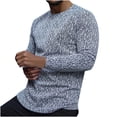 thumbnail image 4 of DPTALR T-Shirt à Manches Longues Imprimé Col Rond Décontracté pour Hommes, 4 of 4