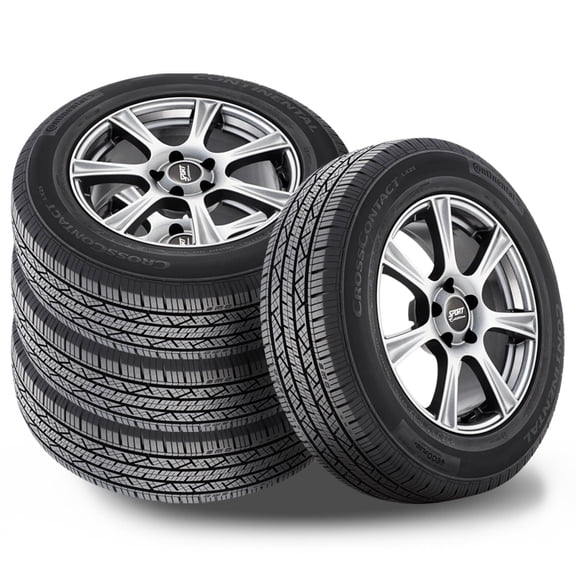 4 Continental CrossContact LX25 285/45R22 114H All Season 70K Mi Warranty 740AA 15492530000 / 285/45/22 / 2854522