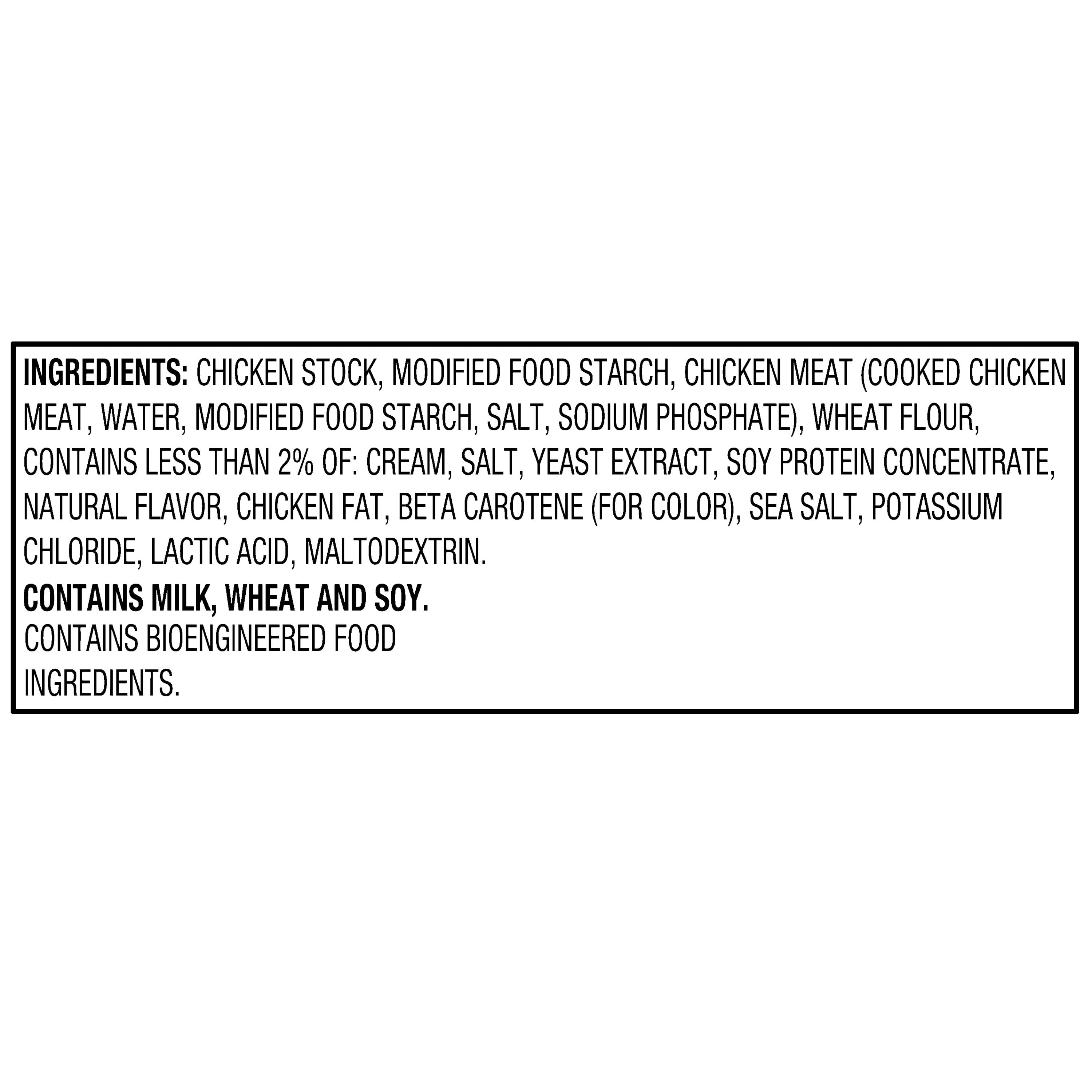 (4 pack) Great Value 98% Fat Free Cream of Chicken Condensed Soup, 10.5 oz