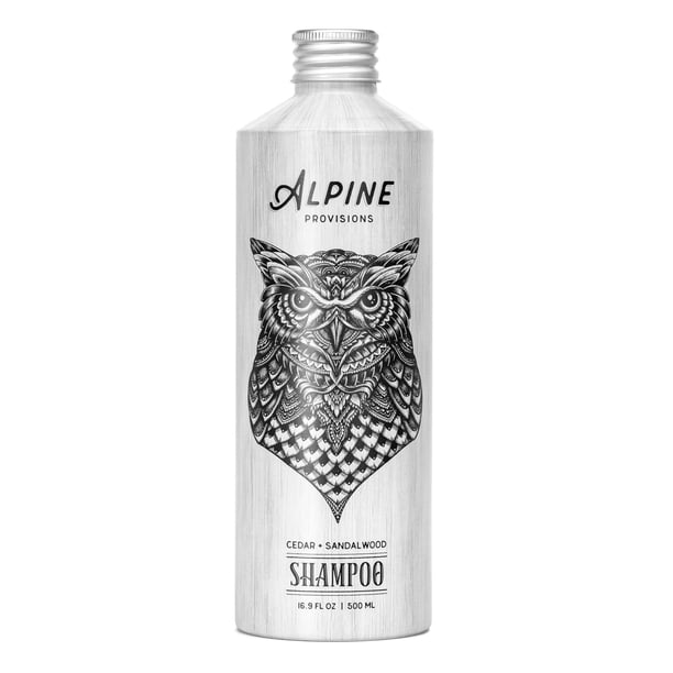 Alpine Provisions Champú de cedro y sándalo - Limpia e hidrata ...