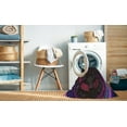 thumbnail image 2 of Ahgly Company Machine Washable Indoor Square Transitional Midnight Gray Area Rugs, 3' Square, 2 of 7
