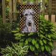 thumbnail image 2 of Scottish Deerhound Candy Corn Halloween Garden Flag, 2 of 5